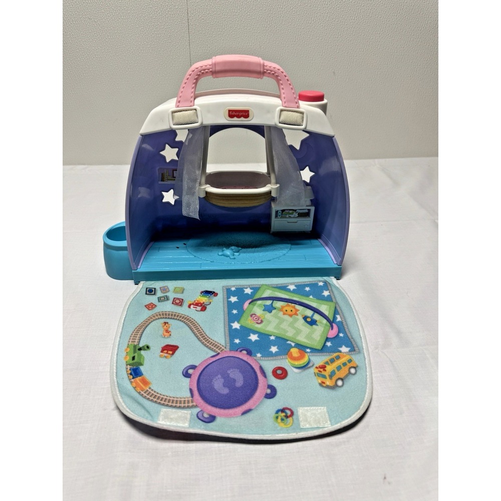 Fisher-Price Little People Cuddle & Play Nursery Playset Portable House Only